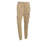 Pantaloni tuta UOMO Adidas Feelcozy Cargo French Terry Marrone Cotone