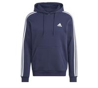 adidas Uomo Essentials Fleece 3-Stripes Hoodie, Legend Ink, M