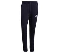 adidas Uomo Essentials Fleece Tapered Cuff 3-Stripes Pants, Legend Ink/White, 4XL