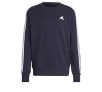 adidas Uomo Essentials French Terry 3-Stripes Sweatshirt, Legend Ink, S