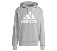 adidas Uomo Essentials French Terry Big Logo Hoodie, Medium Grey Heather, XL