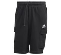 Adidas Uomo Essentials French Terry Cargo Shorts, Black, XS