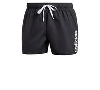 adidas Uomo Essentials Logo CLX Shorts, Black/White, S
