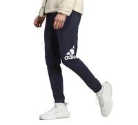 adidas Uomo Essentials Single Jersey Tapered Badge of Sport Pants, Legend Ink, M