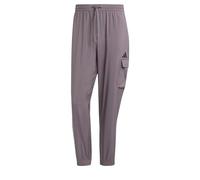 adidas Uomo Essentials Small Logo CARGP Pant, Grey Strata/Black, L