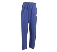 adidas Uomo ESSENTIALS SMALL LOGO STANFORD PANT OPEN HEM, dark blue/white, S