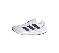 adidas Uomo Galaxy 7 Running Shoes, Cloud White/Dark Blue/Core Black, 44 EU