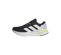 adidas Uomo Galaxy 7 Running Shoes, Core Black/Ftwr White/Solar Slime, 45 1/3 EU