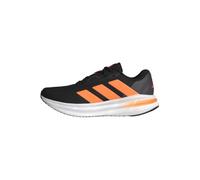 adidas Uomo Galaxy 7 Running Shoes, Core Black/Lucid Orange/Lucid Red, 43 1/3 EU