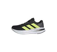 adidas Uomo Galaxy 7 Running Shoes, Core Black/Pulse Lime/Grey Five, 40 2/3 EU
