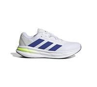 adidas Uomo Galaxy 7 Running Shoes, Ftwr White/Lucid Blue/Lucid Lemon, 44 EU