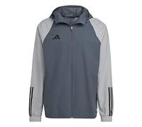 adidas Uomo Giacca Tiro 23 Competition - Giacca Per Tutte Le Stagioni, Team Onix/Team Light Grey, HU1320, M