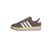 adidas Uomo Grand Court 2.0 Shoes, Earth Strata Core White Matte Gold, 43 1/3 EU