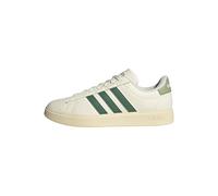 adidas Uomo Grand Court 2.0 Shoes, off White Collegiate Green Tent Green, 45 1/3 EU