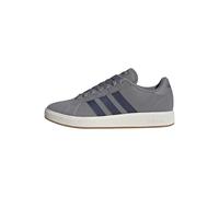 Adidas Uomo Grand Court Base 00s Shoes, Grey Three/Dark Blue/off White, 45 1/3 EU