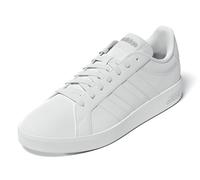 adidas Uomo Grand Court Base 3.0 Shoes, Ftwr White/Ftwr White/Grey Two, 40 2/3 EU