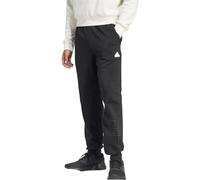 adidas Uomo Graphic Print Fleece Pants, Black, L