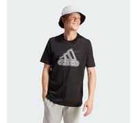 adidas Uomo Growth Badge Graphic Tee, Black, M