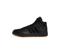 adidas Uomo Hoops 3.0 Mid Classic Vintage Shoes, Core Black / Core Black, 40 2/3 EU