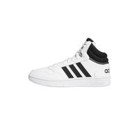 adidas Uomo Hoops 3.0 Mid Lifestyle Basketball Classic Vintage Shoes, Core Black / Core Black / Cloud White, 41 1/3 EU