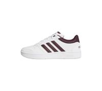 adidas Uomo Hoops Classic Shoes, Ftwr White/Maroon/Ftwr White, 41 1/3 EU