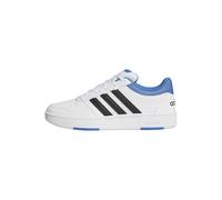 adidas Uomo Hoops Classic Shoes, Ftwr White/Ray Blue/Core Black, 44 2/3 EU