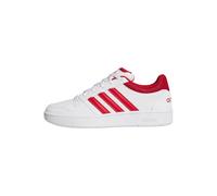 adidas Uomo Hoops Classic Shoes, Ftwr White/Red/Ftwr White, 43 1/3 EU