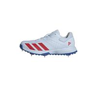 adidas Uomo Howzat Spike Shoes, Crystal Sky/Pure Ruby/Bright Royal, 42 2/3 EU