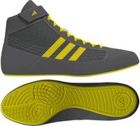 adidas Uomo HVC Scarpa da Wrestling, Grigio giallo., 40 2/3 EU