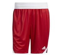 adidas Uomo Icon Squad Shorts, Team Power Red/White/White, XXL