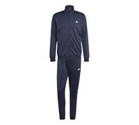 adidas Uomo Linear Logo Tricot Track Suit, legend ink/white, S