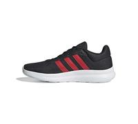 adidas Uomo Lite Racer 4.0 Shoes, Core Black/Better Scarlet/Better Scarlet, 42 EU