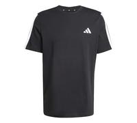 adidas Uomo Men 3-Stripes Shirt, Black, XL