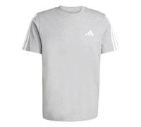 adidas Uomo Men 3-Stripes T-Shirt, Medium Grey Heather, 3XL
