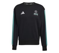 adidas Uomo Mercedes - Amg Petronas Formula 1 Team Dna Sweat Top Sweatshirt, Black/Semi Mint Rush, XL