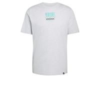 adidas Uomo Mercedes - Amg Petronas Formula 1 Team Graphic 02 Shirt, Light Grey Heather, XL