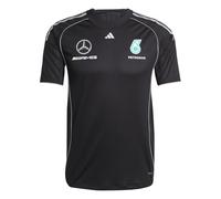Adidas Uomo Mercedes - AMG Petronas Formula One Team Mechanics Jersey Men, Black/Reflective Silver, M