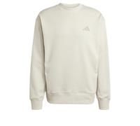 Adidas Uomo Mercedes - AMG Petronas Formula One Team Premium Sweat Sweat Top Men, Wonder Alumina/Putty Beige, L