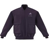 adidas Uomo MERCEDES - AMG PETRONAS FORMULA ONE TEAM PREMIUM WOVEN BOMBER JACKET MEN, Aurora Plum, S