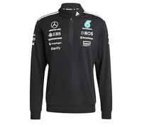 Adidas Felpa Con Mezza Zip Mercedes Amg Petronas F1 Team