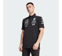 Polo adidas Mercedes TM Noir M