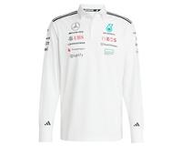 adidas Uomo Mercedes - AMG Petronas Formula One Team Team Polo Long Sleeve Men