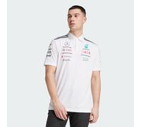 Polo adidas Mercedes TM Blanc M