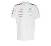 Polo adidas Mercedes TM Blanc XL