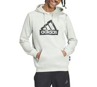 adidas Uomo Modern Essentials Graphic Hoodie, Linen Green, XL