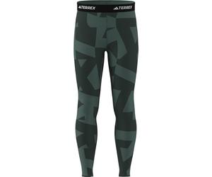 adidas Uomo Multi Synthetic Base Layer Tights, Preloved Teal, S
