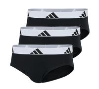 Adidas Uomo Mutandine,3er Pacco - Slip,Active Flessibile Cotone,Logo,Unita Sc