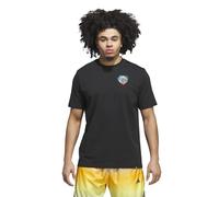 adidas Uomo Nothing But Net Graphic T-Shirt, Black, 4XL