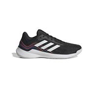 adidas Uomo Novaflight Volleyball Shoes, Core Black / Cloud White / Solar Red, 47 1/3 EU