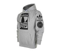 Adidas Uomo Originale Trifoglio Strada Grafico Tasca Frontale Active Maglione